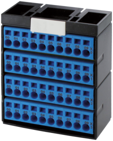 CUBE20 POTENTIAL TERMINAL BLOCK 4xBLUE  56085