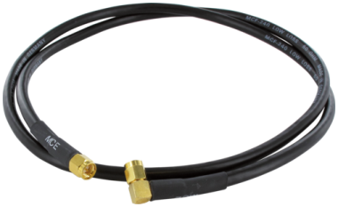 Antenna cable 0° to 90° - 0.5 m - SMA  57040