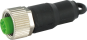 Bus terminating plug M12 female B-cod.
